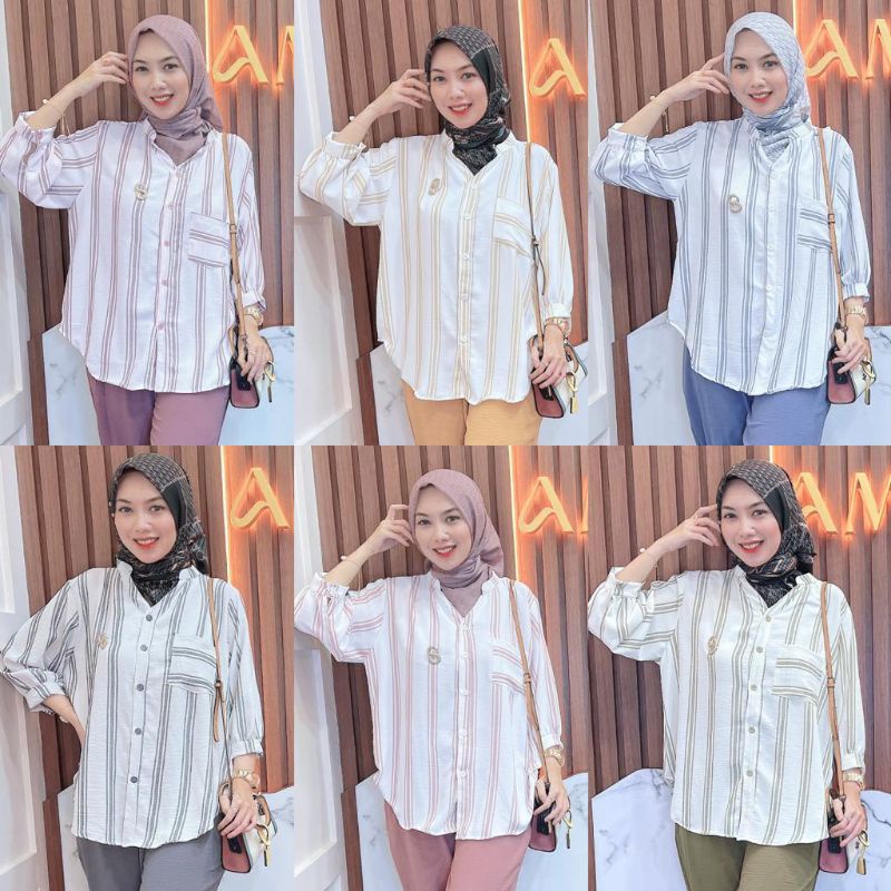 Terbaru one set kiana airflow import  by Ammara Ory / KIANA ONE SET L5 / one set pakaian wanita / on