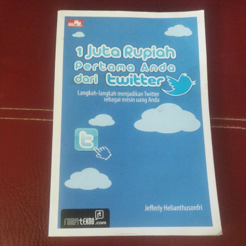 BUKU 1 JUTA RUPIAH PERTAMA ANDA DARI TWITTER