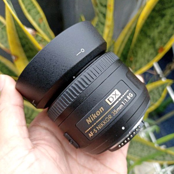 LENSA FIX NIKON 35MM AFS MULUSS