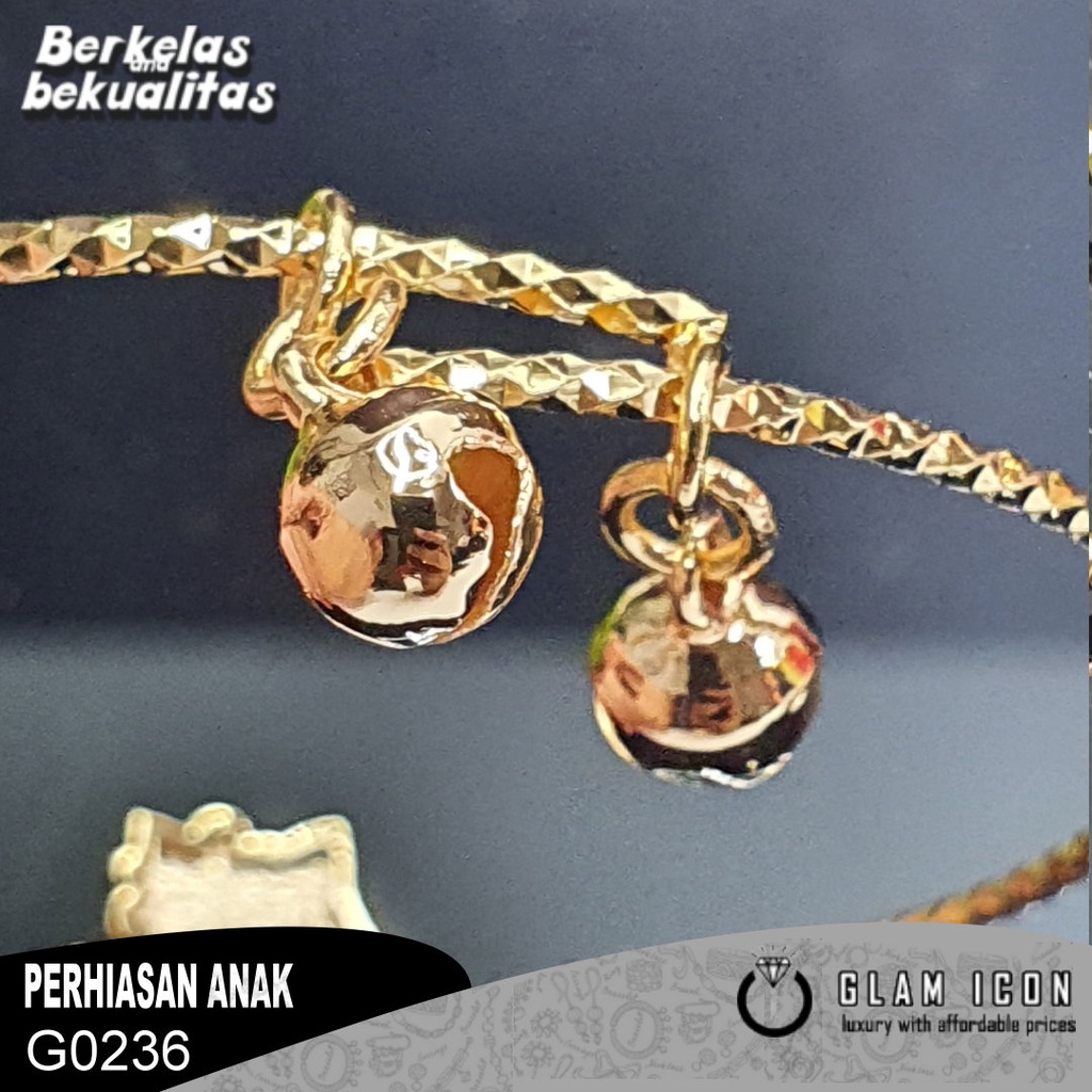 Gelang bangle anak karakter kucing imut G0236