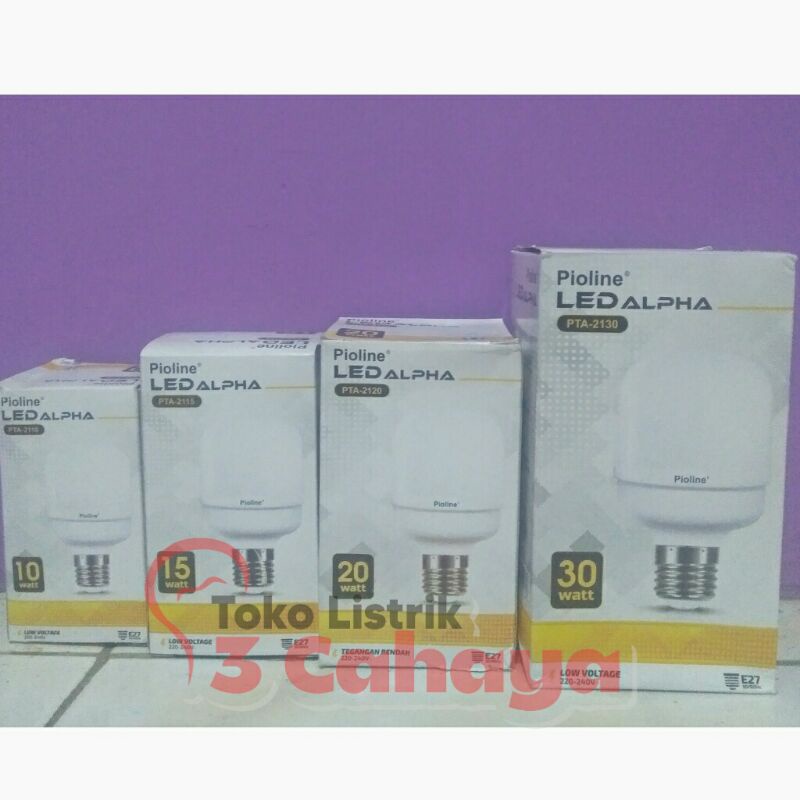 Lampu LED Alpha pioline capsul