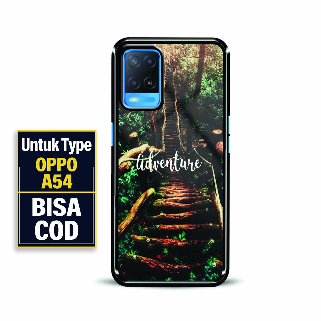 Hardcase Kaca Oppo A54 - Fashion Case Glossy [ Quotes 1 ] - Softcase Glossy Oppo A54 - Hardcase Glos