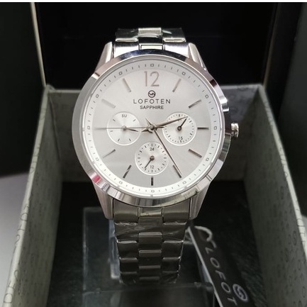 JAM TANGAN WANITA LOFOTEN F.2309LF SILVER ORIGINAL