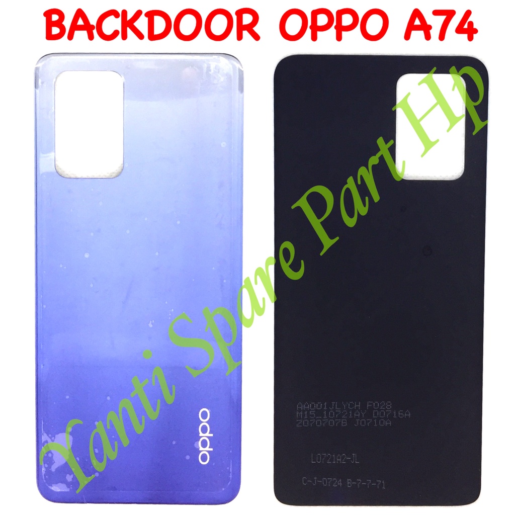 Backdoor Tutup Belakang Oppo A74 5G Original New