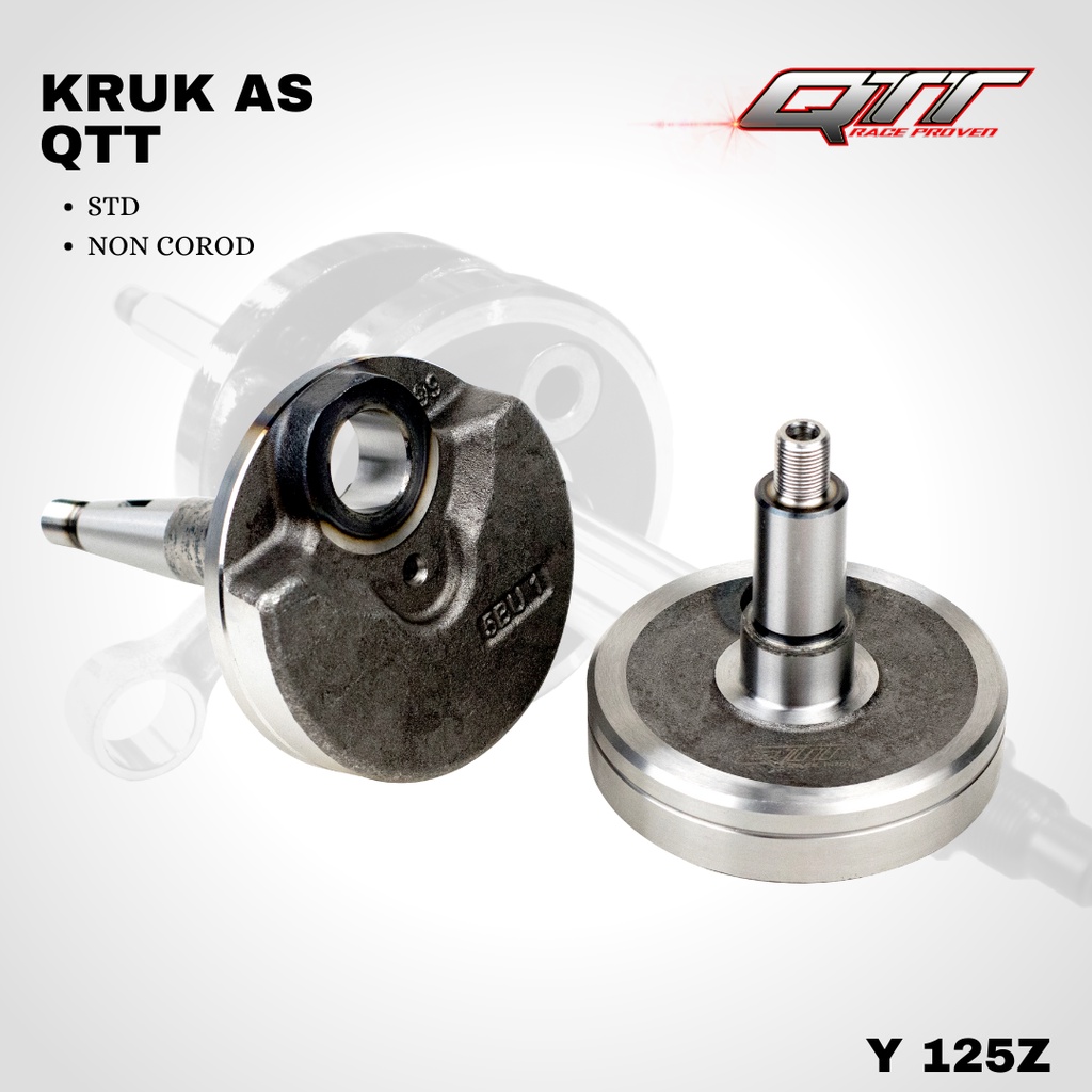 Crankshaft Kruk as QTT Y 125z NON CONROD