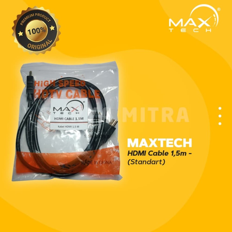 Kabel HDMI Maxtech 1.5m Standart