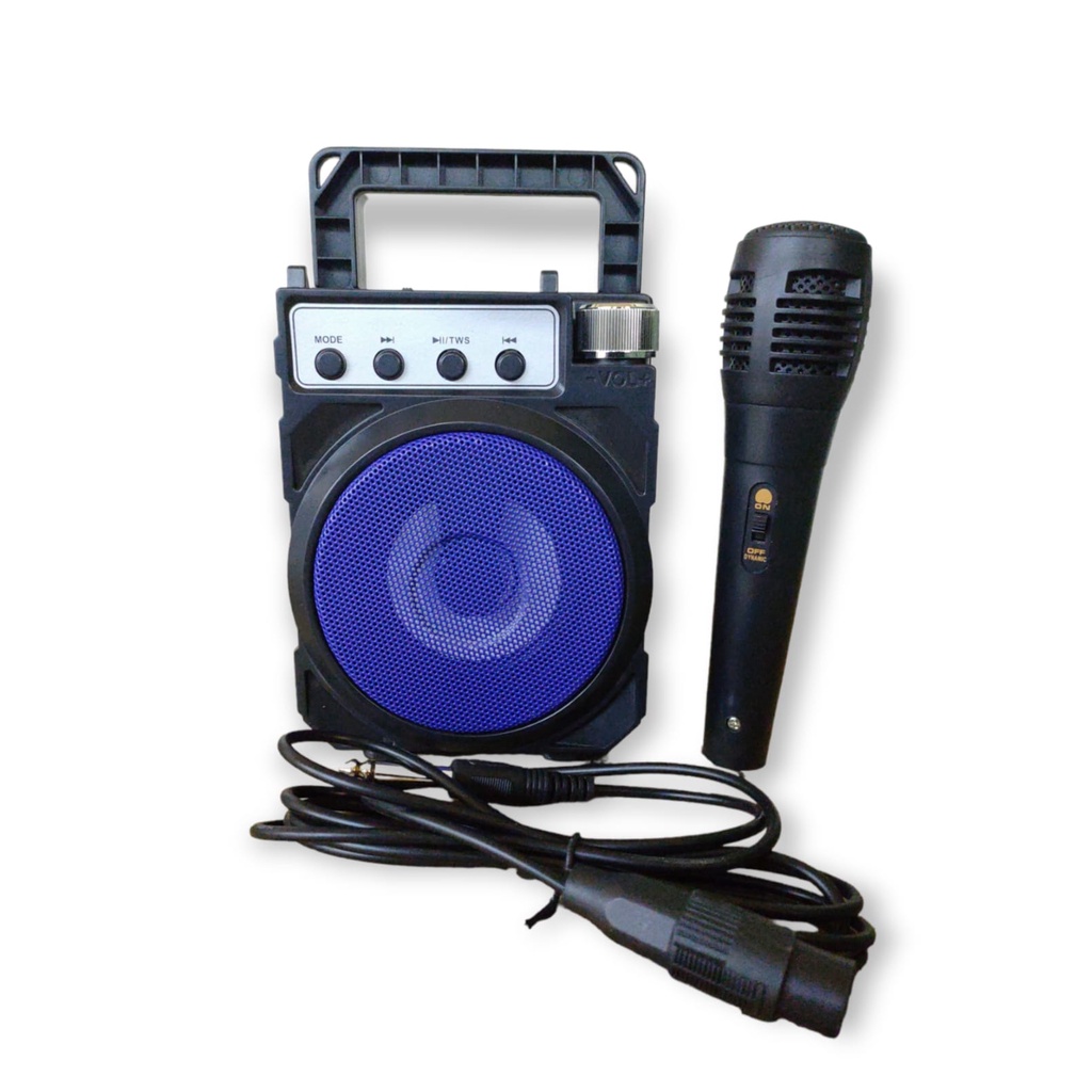 Paling Diminati Speaker Bluetooth Karaoke Free Mic Radio Fm Termurah