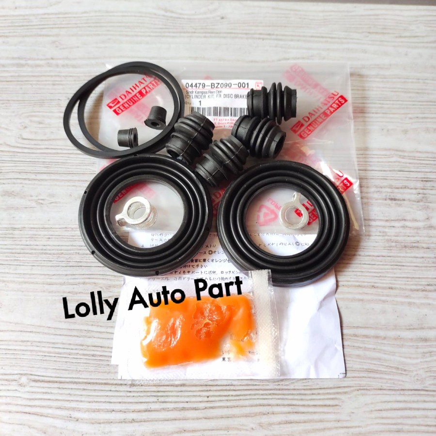 CALIPER KIT KARET CAKRAM DEPAN DAIHATSU GRANDMAX LUXIO TYPE ORI