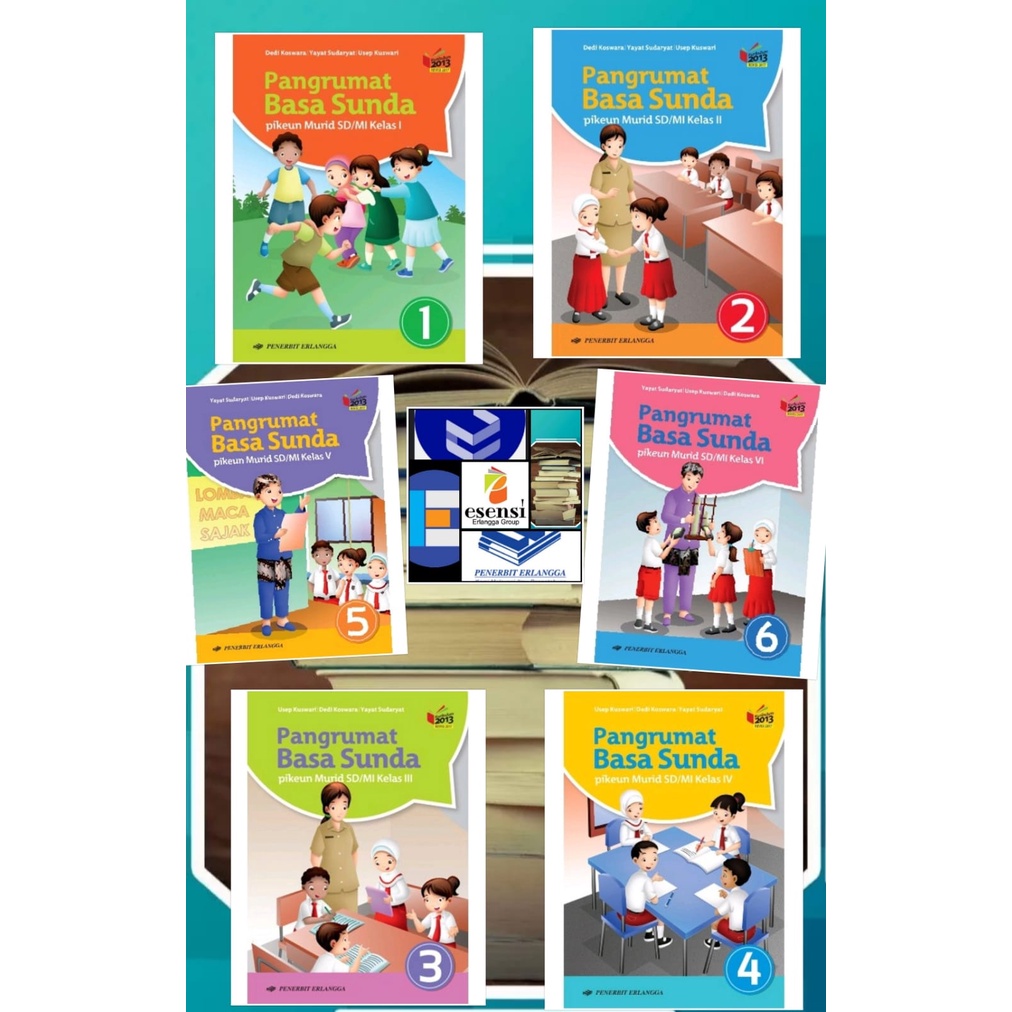 Pangrumat Bahasa SUNDA siswa SD/MI Kelas 1-6 Penerbit ERLANGGA