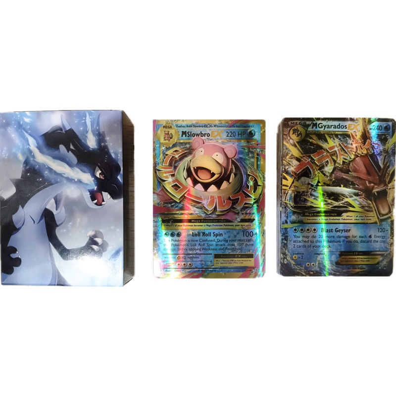 60pcs Kartu Game Pokemon GX Vmax Bahasa Inggris Untuk Anak / Dewasa