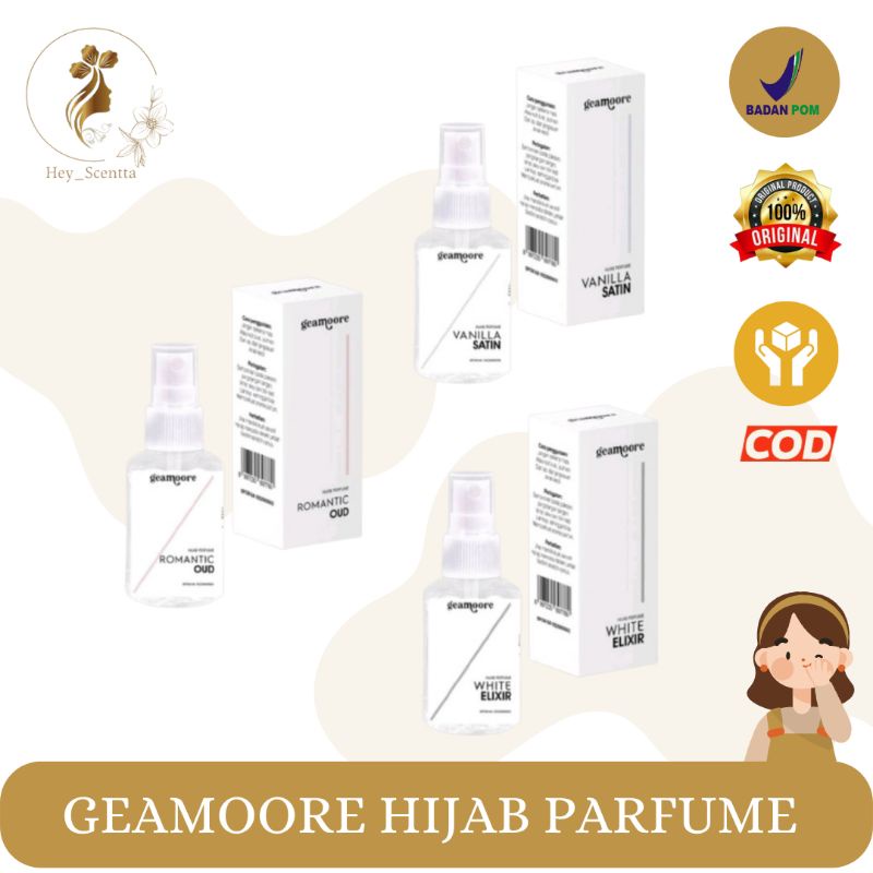 (PROMO) GEAMOORE HIJAB PERFUME / HIJAB PARFUM  50 ML