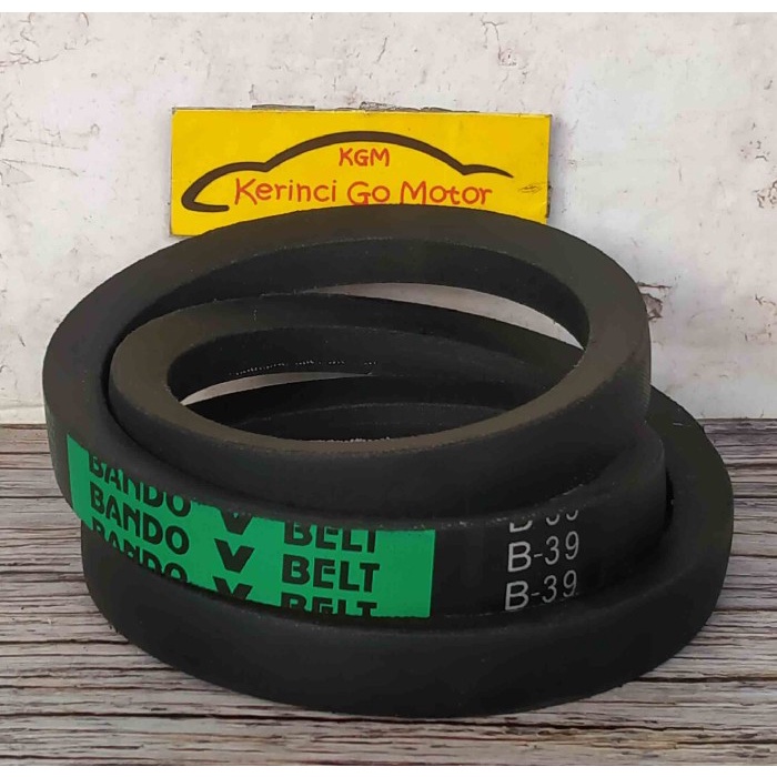 BANDO VAN BELT B-39 V BELT TALI KIPAS B39 FAN BELT VANBELT POLOS B-39