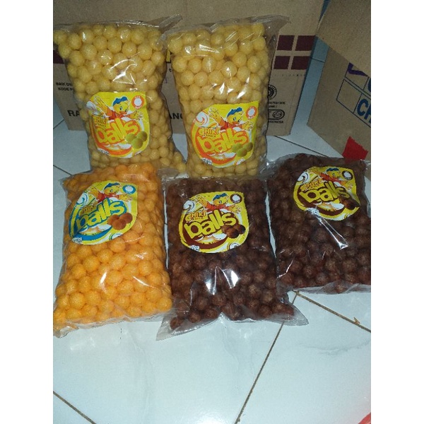 

Chiki Balls Ayam,Keju,Coklat 250Gr