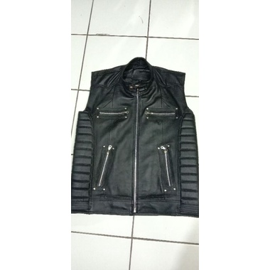 Rompi anak motor pria model racing asli kulit 100%