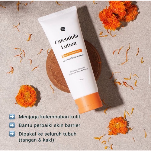 ⭐️ Jendela Kosmetik ⭐️ Biotalk / Bio Talk Calendula Lotion For Eczema and Dry Skin / Lotion Untuk Kulit Kering / Lotion Badan / Pelembab Badan / Lotion Pencerah Badan