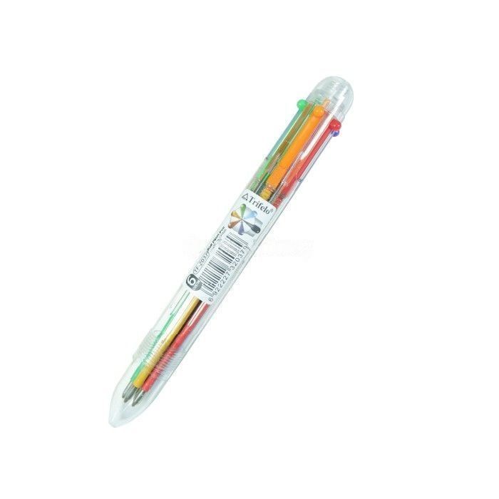 

TRIFELO Bolpoin 6 Warna TF-2037 (Isi 6 pcs)