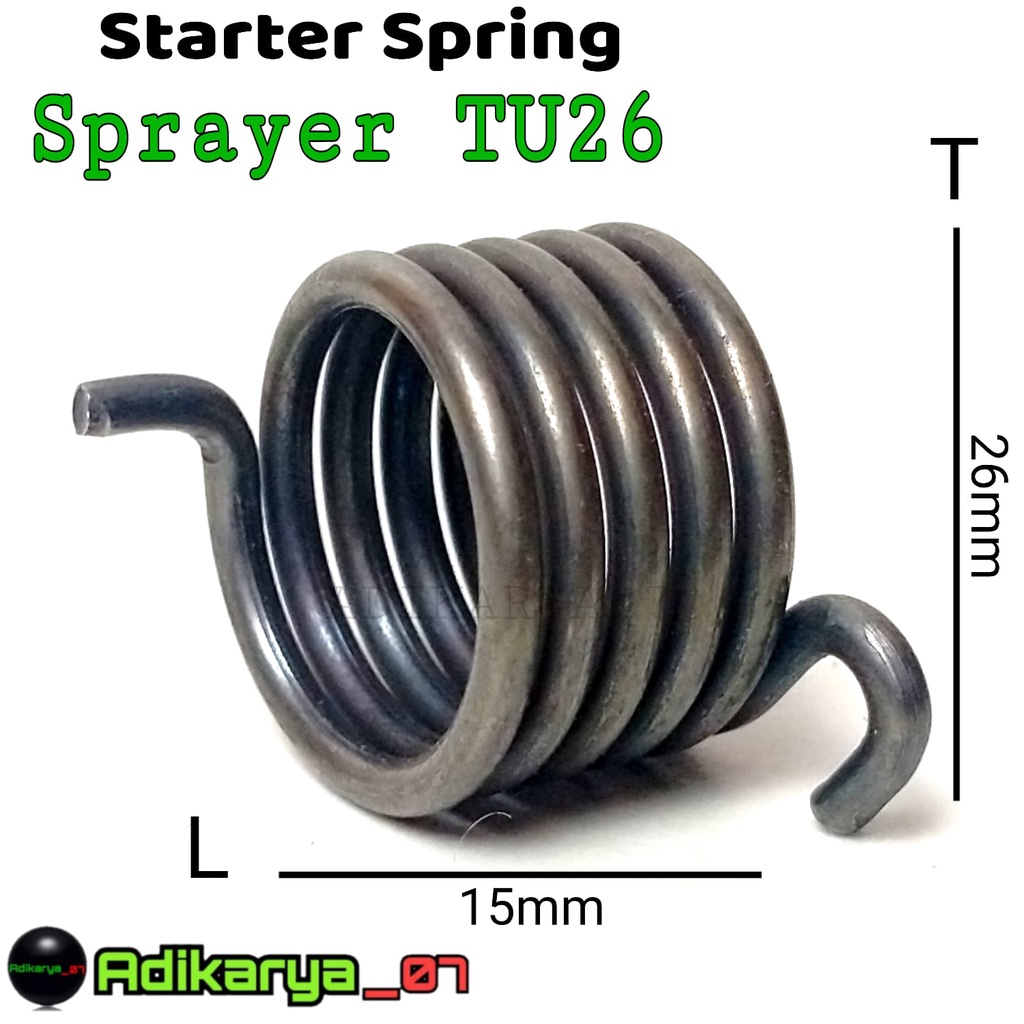 Per recoil stater starter sprayer TU26