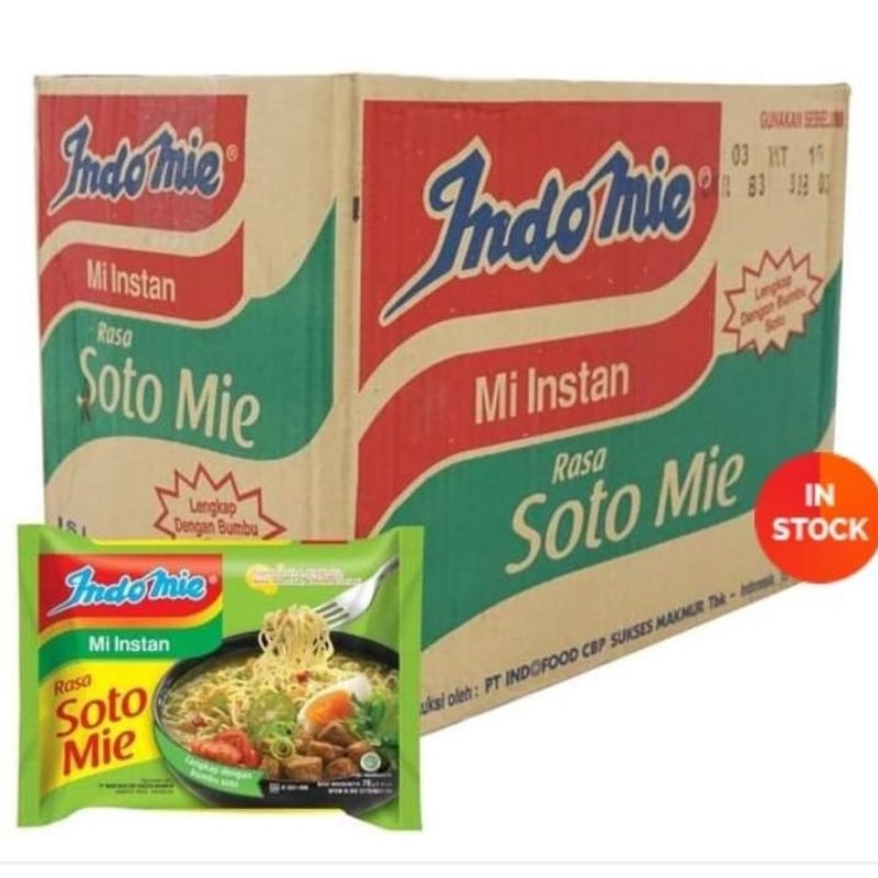 

INDOMIE SOTO 70gr ISI 5bungkus
