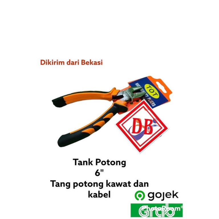DB TANK POTONG 6" HATO/TANG POTONG KABEL/TANG POTONG KAWAT