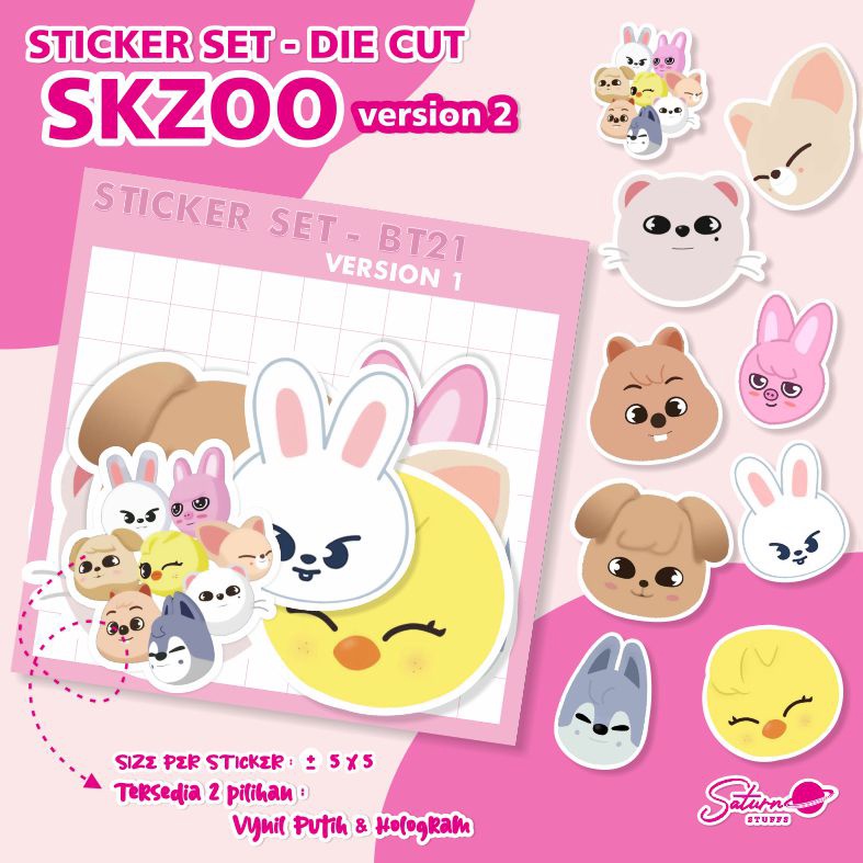 STICKER SKZOO VERSION 1