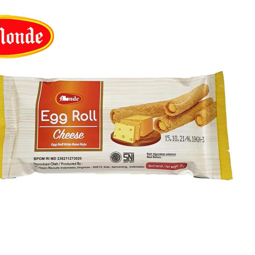 

11.11✔️Monde Egg Roll Cheese 10 x 35 gr|RA9