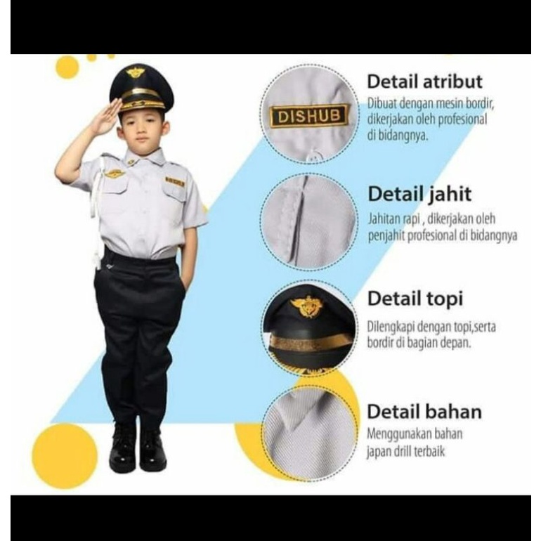 Baju seragam profesi DISHUB / Dinas Perhubungan