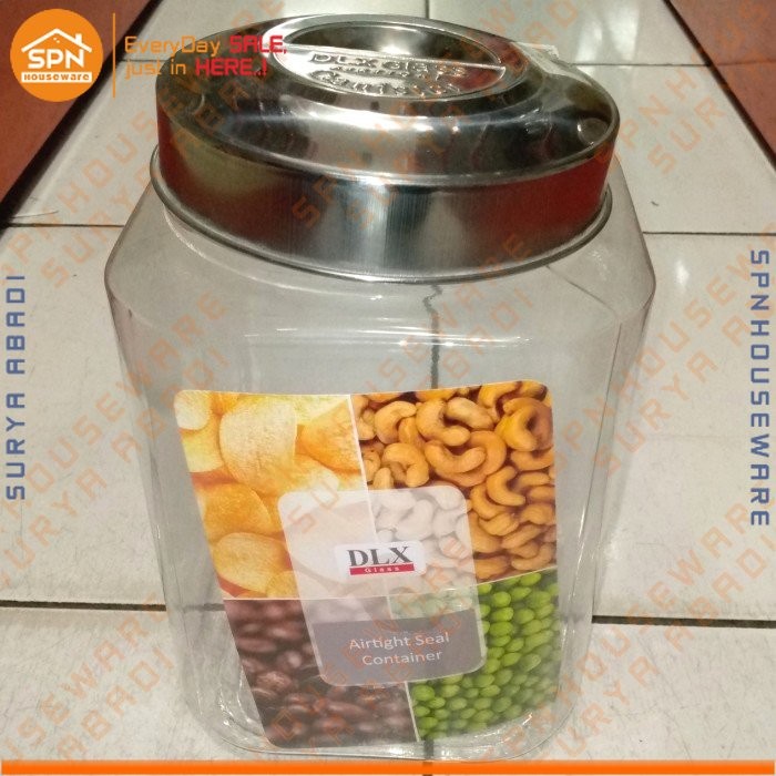 DLX Canister Kafe Glass A Seal