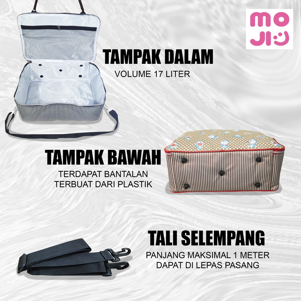 Tas mudik Tas travel bag pakaian motif dewasa tas selempang ukuran besar Moji 1