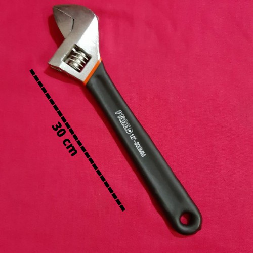 FREED TOOLS Kunci Inggris 12 Inch Gagang Karet