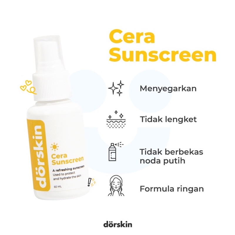 DORSKIN Cera Sunscreen Spray 60ml