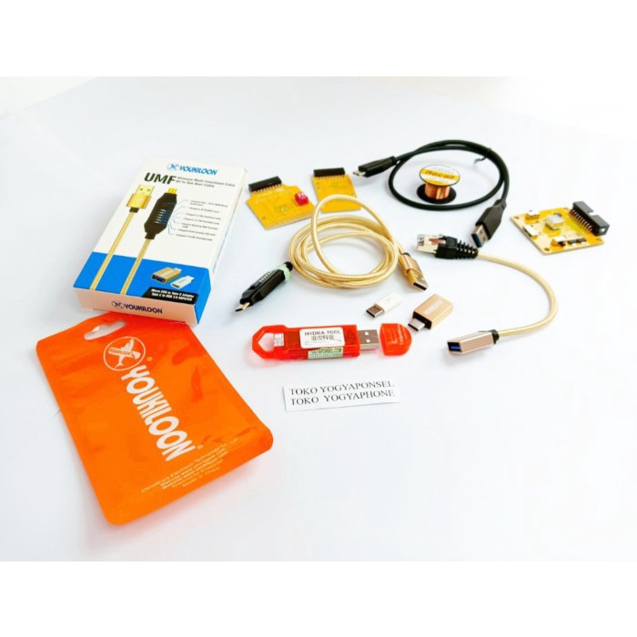 Hydra tool dongle dan ISP dan kabel