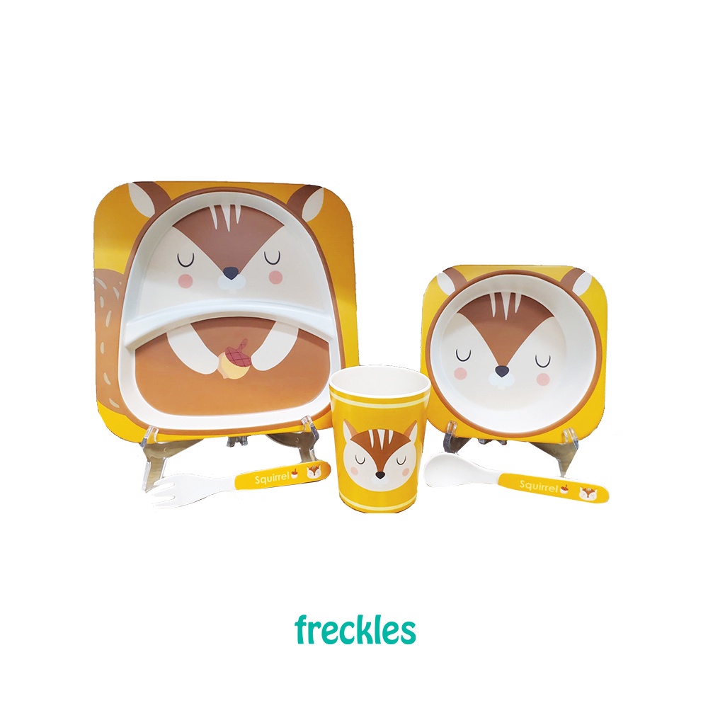 Freckles Tableware Feeding Set Tempat Makan Anak Set