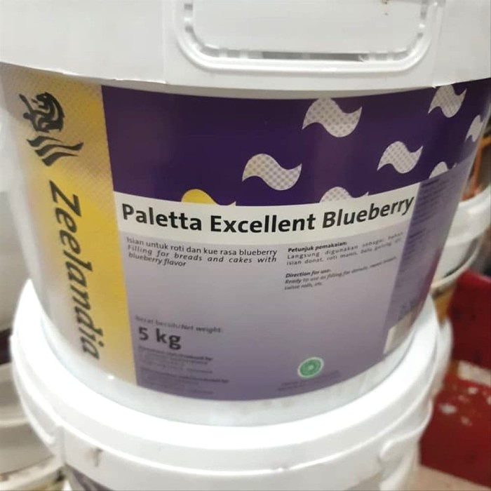 

PALETTA Selai Isian Blueberry Bluebery Filling Jam Paletta 1 kg Repack