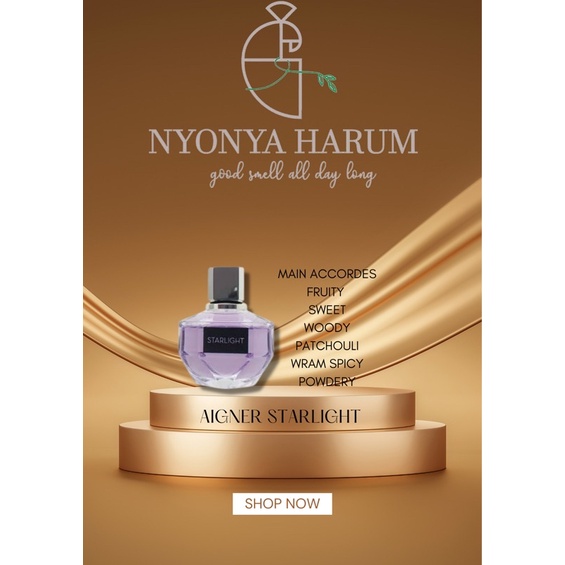 Nyonya Harum Exclusive Aigner Starlight Inspired Parfume