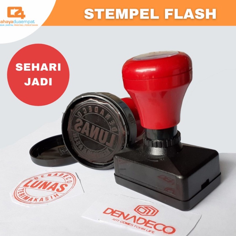 

Stempel Otomatis Stemple Flash Design Bebas Sehari Jadi