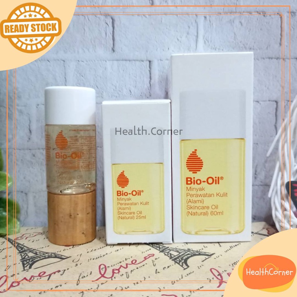 Bio Oil / BIOOIL NATURAL ORGANIC / Penghilang Bekas Luka / Penghilang Strech Mark / Minyak Perawatan Kulit