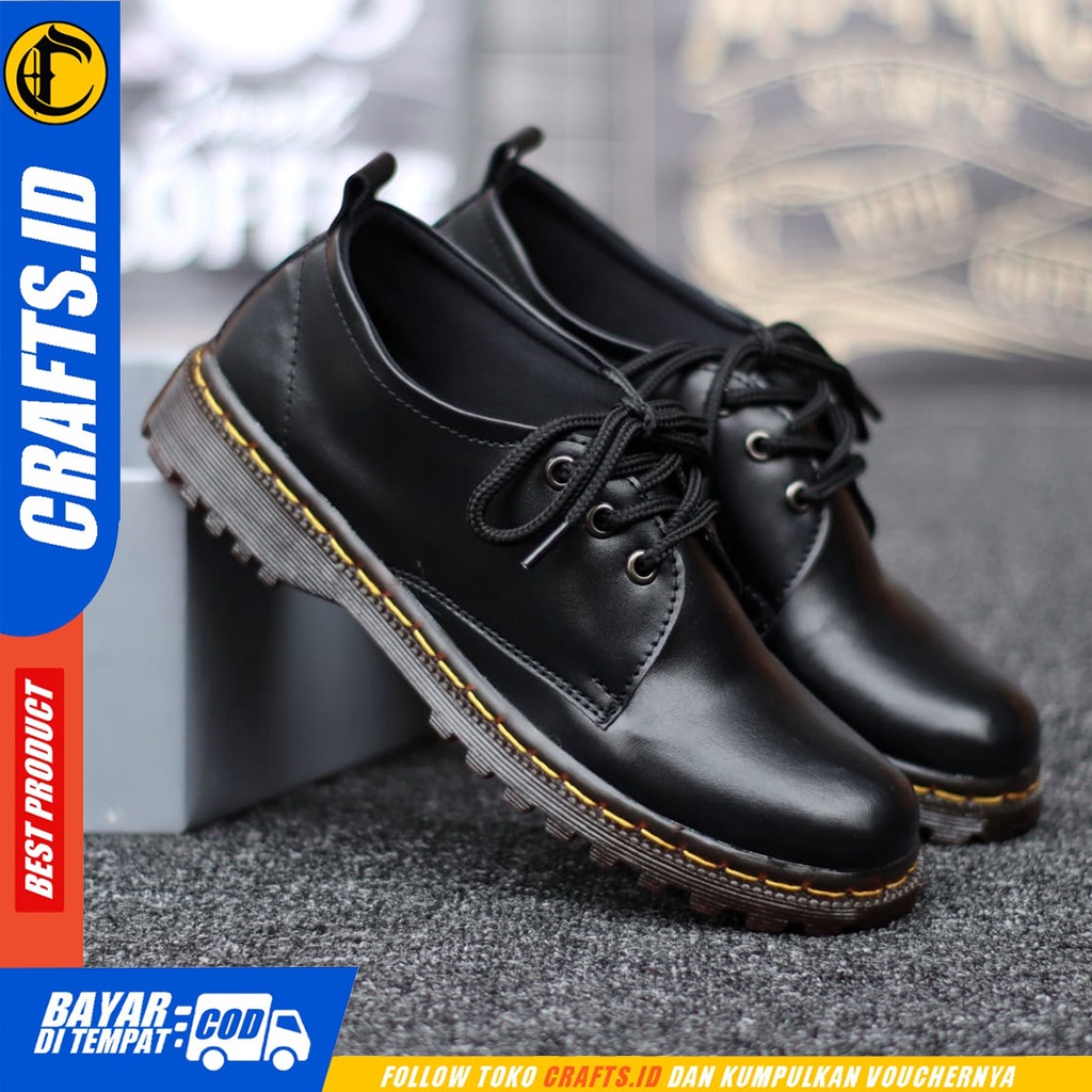 CRAFTS hayley - Sepatu Loafer Docmart Low Boots Wanita