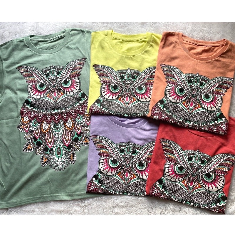 KAOS OWL BURUNG HANTU l BAJU TSHIRT TUMBLR TEE