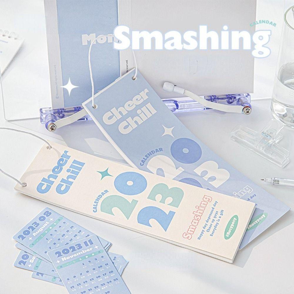 Lanfy 2023kalender Siswa Rumah Kantor Halaman Bulanan Turn Good Luck Jadwal Planner