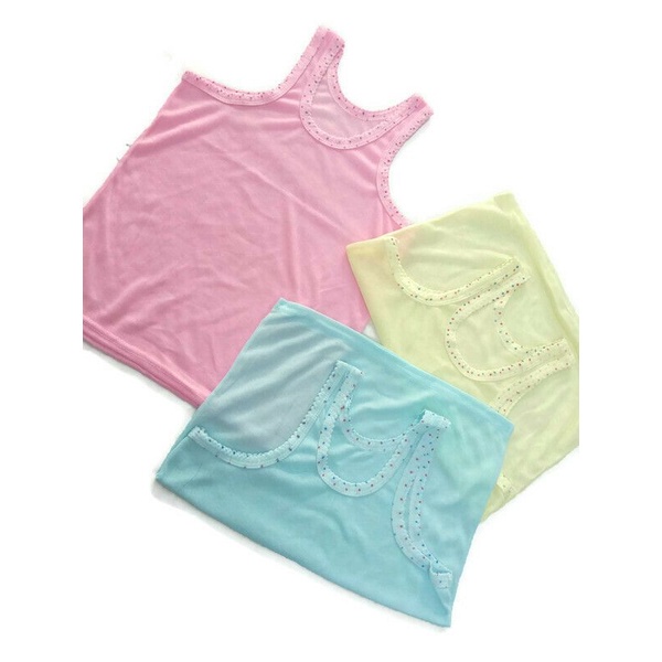 Grosir 1 Lusin Kaos Dalam Bayi / Anak Murah ,Singlet Bayi Murah , Kaos Dalam Anak Murah , Singlet Anak Murah