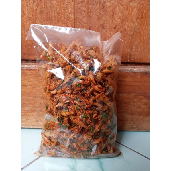 

JAMUR CRISPY PEDAS DAUN JERUK 250gr