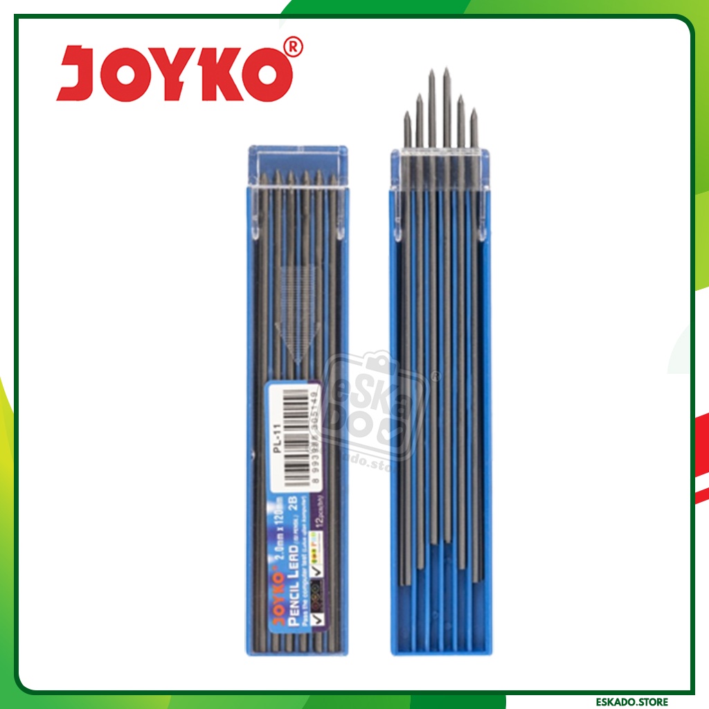 Pensil Lead / Isi Pensil Mekanik Joyko PL-11 / 2B / 2.0