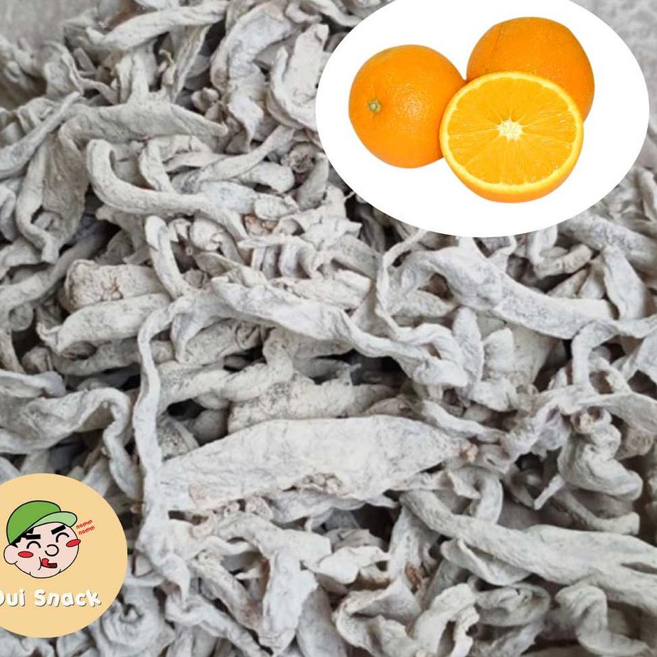 

GRATIS ONGKIR✅Manisan Kulit Jeruk Putih Kering Kiloan 250gr | Oui Snack|RA4