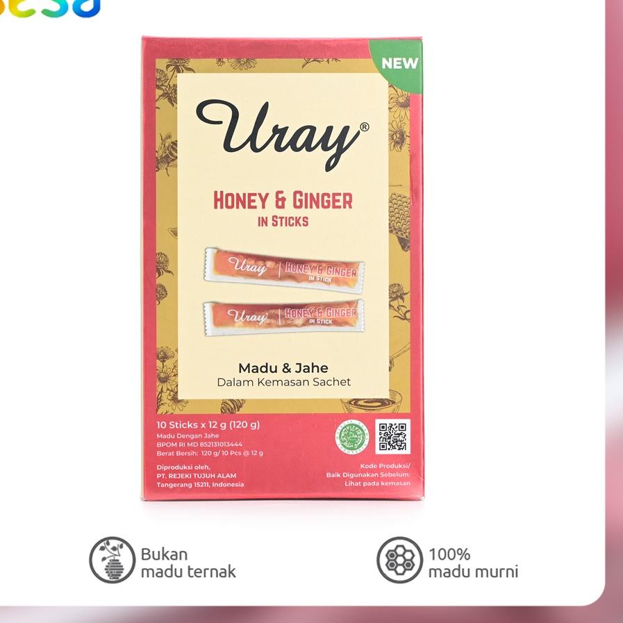 

BISA COD ✔️Honey & Ginger in Stick Uray (Madu) 120 G|SQ5