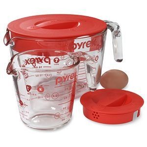 Gelas Ukur Kaca Dengan Tutup Pyrex Dengan Pilihan Ukuran