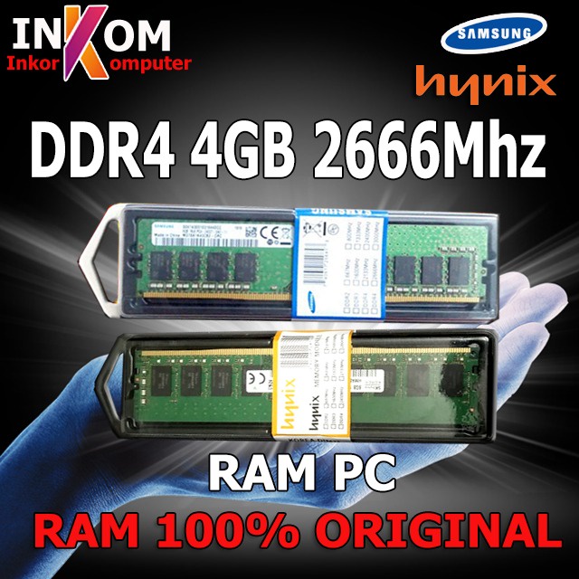 MEMORY RAM PC / RAM PC DDR4 4GB 2666MHZ