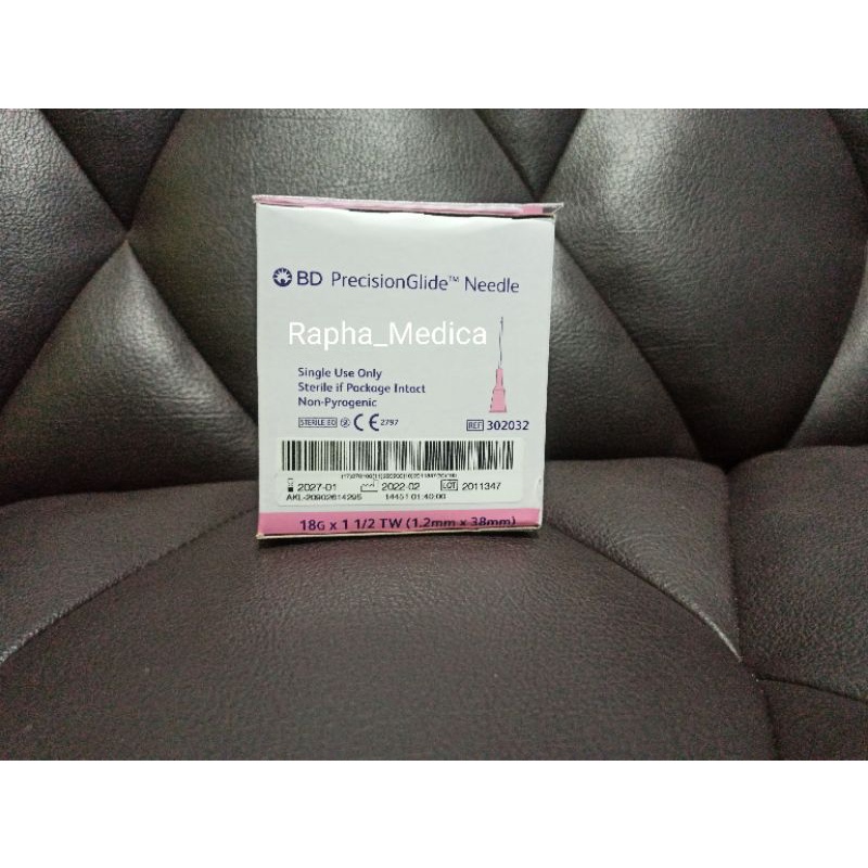 jarum bd 18g - bd needle 18g - jarum bd 18g needle