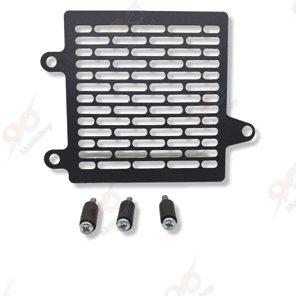 Cover Pelindung Tutup Radiator PCX 150 Lokal Vario 125 Vario 150 Tebal Lengkap Hitam Silver ADV 150