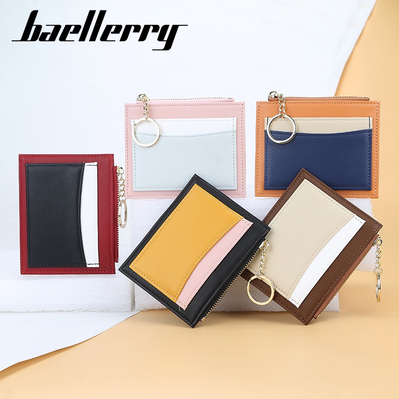 BAELLERRY K9120 Dompet Kartu Wanita Bahan Kulit PU Leather Premium WATCHKITE WKOS