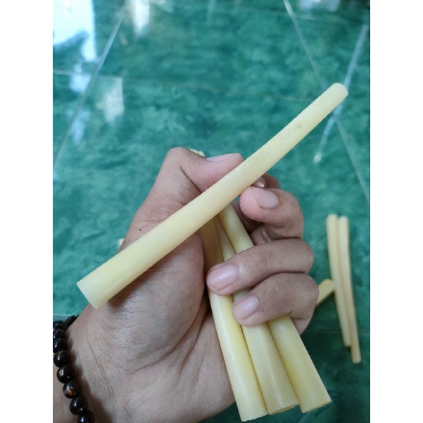 ONCE PIPA TULANG SAPI WARNA GADING RASA GURIH PANJANG 14CM